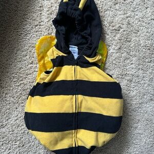 Carter's Black and Yellow Striped Hoodie